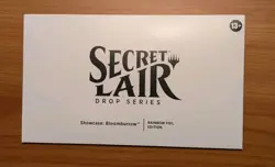 Showcase: Bloomburrow secret lair magic the gathering planeswalkers FOIL SEALED - Image 1
