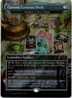 Custom Caravan Deck - The Deck of Many Things (Foil) Secret Lair, 2460 NM - Image 1