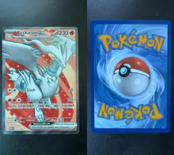 Reshiram ex 158/086 Holo Ultra Rare White Flare Pokemon Near Mint - Image 3