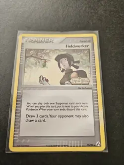 Pokemon - Fieldworker 73/92 2006 - EX Legend Maker​ Stamped Holo Nintendo - Image 1
