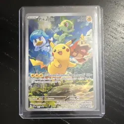 Pikachu SVP 027 Scarlet & Violet Promo Holo Deutsch Pokemon TCG Karte 2023 - Image 1