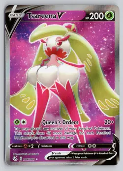 TSAREENA V 246/264 ULTRA RARE FUSION STRIKE POKEMON NM - Image 1