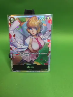 One Piece TCG Stussy OP07-085 Super Rare 500 Years Into the Future - Image 1