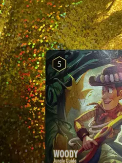 Lorcana Foil Woody - Jungle Guide Set Champs Top-8 Promo Wilds Unknown 54/P3 - Image 2
