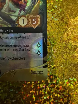 Lorcana Foil Woody - Jungle Guide Set Champs Top-8 Promo Wilds Unknown 54/P3 - Image 4