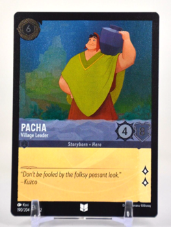 Disney Lorcana TCG Rise of the Floodborn Pacha 190/204 Uncommon Cold Foil - Image 1