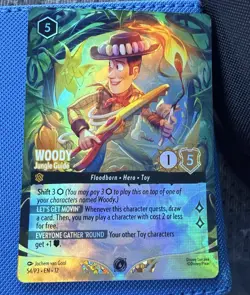 Woody Jungle Guide Foil Promo - Set Champs - Disney Lorcana - Image 2