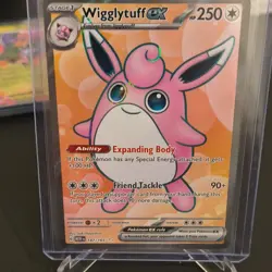 Pokemon TCG Wigglytuff ex 187/165 & 040/165 2 Card Lot Holo ENG - Image 2