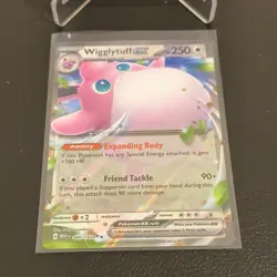Pokemon TCG Wigglytuff ex 187/165 & 040/165 2 Card Lot Holo ENG - Image 3
