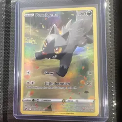 Poochyena GG33/GG70 – Crown Zenith: Galarian Gallery Pokemon Card NM - Image 1
