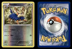 Herdier 82/114 Reverse Holo Uncommon Black & White Pokemon Card - Image 1