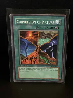 Convulsion of Nature - LOD-084 - Common - 1st Edition Legacy of Darkness Yu-Gi-O - Image 1