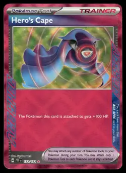 Pokemon Cards Hero's Cape 152/162 Temporal Forces ACE SPEC Rare NM *1 - Image 1