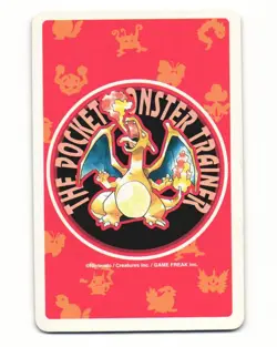 Squirtle No. 007 Ace Of Hearts Pocket Monster Poker Card Pokemon Japanese LP - Image 2
