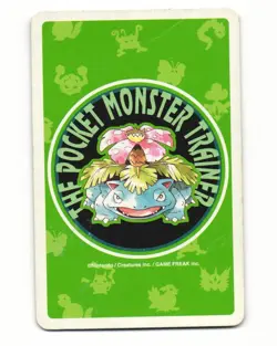 Golem No. 076c 2 Of Clubs 1996 Pocket Monster Poker Card Pokemon Japanese HP - Image 2
