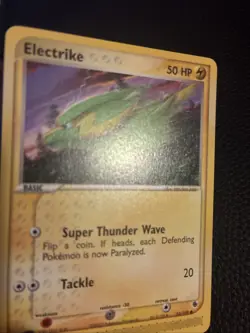 ELECTRIKE 53/109 - NON-HOLO - EX Ruby and Sapphire - e-READER Pokemon Card - LP - Image 4