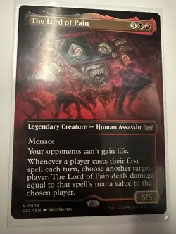 The Lord of Pain (Borderless) Commander: Duskmourn: House of Horror Regular - Image 1