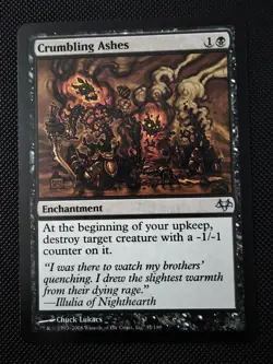 Crumbling Ashes - Uncommon - Eventide - MTG - Image 1