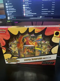 Lot of 2 Pokemon Mega Evolution Ascended Heroes EX Box Feraligatr/Emboar - Image 3