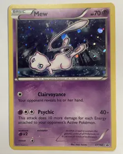Pokemon TCG Mew XY192 Promo Holo – XY Set – English Basic Psychic 70 HP - Image 1