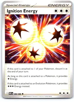 Ignition Energy 086/086 Uncommon White Flare Pokemon Near Mint - Image 1