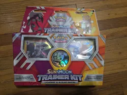Factory Sealed Pokemon TCG Sun and Moon Trainer Kit Lycanroc & Alolan Raichu 820650802102 - Image 1