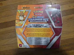 Factory Sealed Pokemon TCG Sun and Moon Trainer Kit Lycanroc & Alolan Raichu 820650802102 - Image 2
