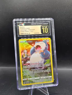 Pokemon Snorlax Lost Origin Trainer Gallery Full Art #TG10 CGC 10 Pristine - Image 2