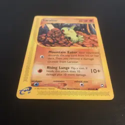 Larvitar 89/147 Aquapolis WOTC Vintage Pokemon 2002 - Image 3