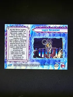 topps Pokemon The Movie 2000 Non Holo Foil #44 Lugia Revealed - Image 2