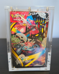 Pokemon TCG ME01 Mega Evolution Enhanced Booster Box Sealed New (w/ Acrylic Case - Image 2
