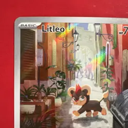 Pokemon TCG Litleo #139/132 Illustration Rare Mega Evolutions NM/M - Image 3
