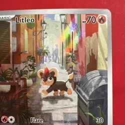 Pokemon TCG Litleo #139/132 Illustration Rare Mega Evolutions NM/M - Image 4