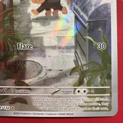Pokemon TCG Litleo #139/132 Illustration Rare Mega Evolutions NM/M - Image 5