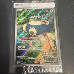 SEALED Snorlax 051 Scarlet & Violet 151 Pokemon Center Stamped Promo NM - Image 1
