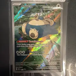 SEALED Snorlax 051 Scarlet & Violet 151 Pokemon Center Stamped Promo NM - Image 2