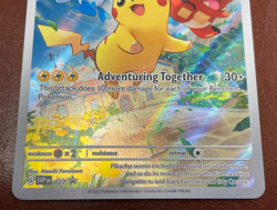 Pikachu 027 Holo Promo Scarlet & Violet Promo Pokemon Near Mint - Image 5