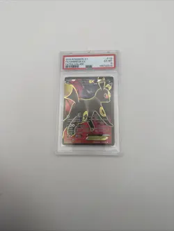 PSA 6 Umbreon EX 119/124 Full Art Holo Rare 2016 Pokemon XY Fates Collide - Image 1