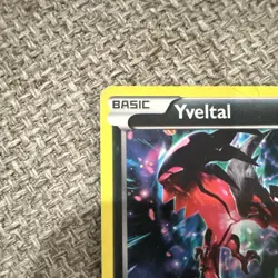 Pokemon TCG Yveltal XY06 Promo Holo Basic 130 HP Oblivion Wing Darkness Blade - Image 3