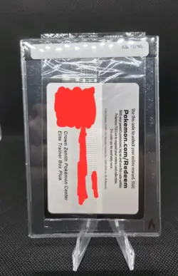Pokemon Center Crown Zenith ETB Promo - Lucario Vstar SWSH291 - SEALED - Image 2