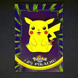 topps Pokemon TV Animation Edition Series 1 Holo Foil #25 Pikachu - Image 1
