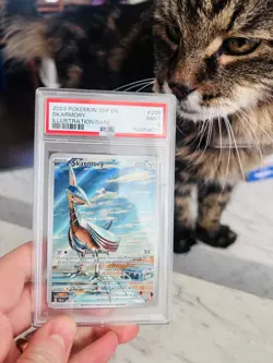 Skarmory 209/191 | Surging Sparks SSP | Illustration Rare Holo Pokemon | PSA 9 - Image 1