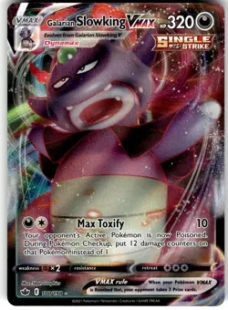 Galarian Slowking VMAX 100/198 Chilling Reign Pokemon NM Fast Ship - Image 1