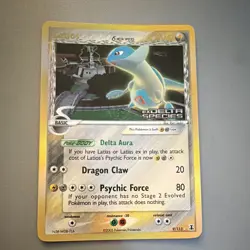 Nintendo Pokemon TCG Latios 9/113 EX Delta Species Holo Rare 80 HP 2005 - Image 1