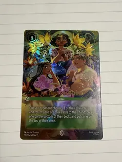 Disney Lorcana The Family Scattered Enchanted Foil 231/204 Action Encanto - Image 1
