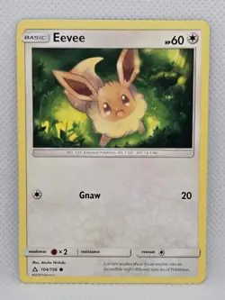 Eevee 104/156 Common Ultra Prism Pokemon - NM - US Seller - Image 1