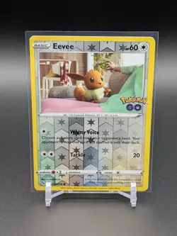 EEVEE 054/078 C Pokemon GO Reverse Holo Lightly Played - Image 1