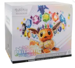 Pokemon Prismatic Evolutions ETB New Sealed Trainer Box English Eevee - Image 1