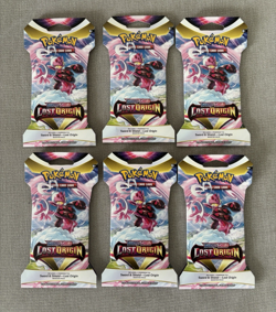 Lot 6x Pokemon TCG: Lost Origin Sleeved Booster Pack - 6 Packs New & Sealed - Image 1