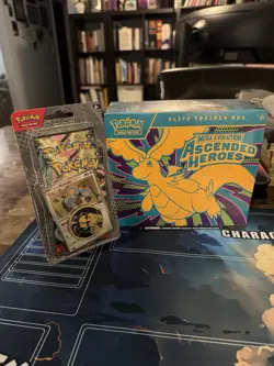 Pokemon Ascended Heroes Etb And 2pk Ascended Heroes Pack With Coin - Image 1
